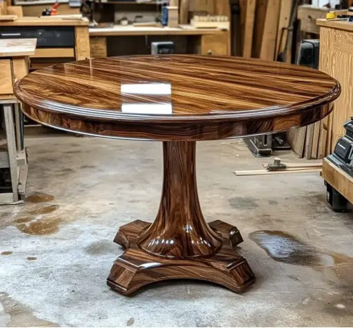 Round Pedestal Dining Table
