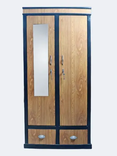Wardrobe with mirror